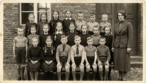 altes Klassenbild der ehemaligen Schüler der Brieselang Schule Kopie altes Klassenbild der ehemaligen Schüler der Brieselang Schule Kopie